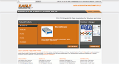 Desktop Screenshot of eagledaq.com